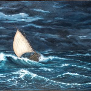 Όνειρο…Oil on canvas –  Sold on private collector