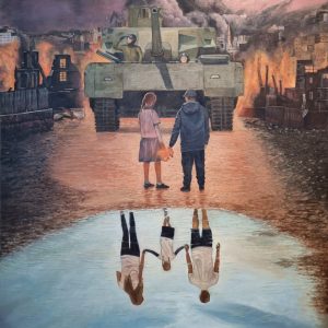 War…Oil on canvas – 120 Χ 90  –  sold to private collector