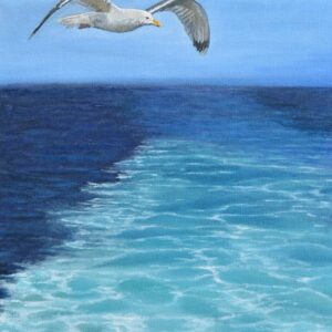 Όνειρα σε νέους ορίζοντες  - Dreams of new Horizons - Λάδι σε καμβά / Oil on canvas  - 28 Χ 40