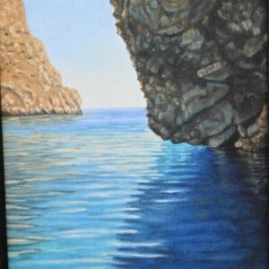 Φωκοσπηλιά - Fokospilia - Λαδι σε καμβά / oil on canvas - 26 X 18